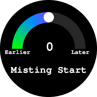 Misting Start screen