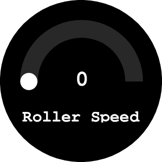 Roller Speed screen