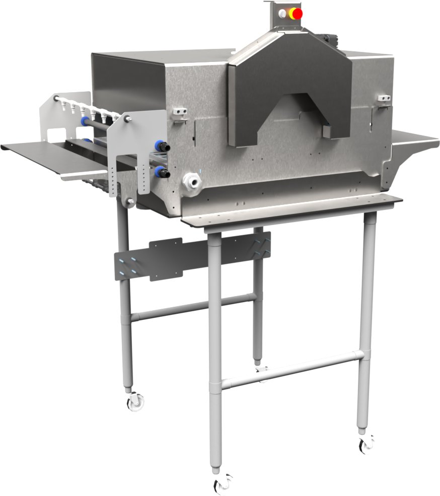 The 24&Prime; Universal Washer from the intake side