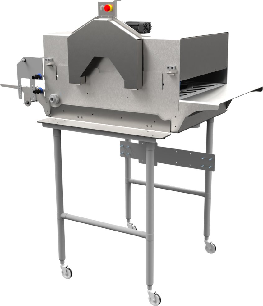 The 24&Prime; Universal Washer from the outfeed side